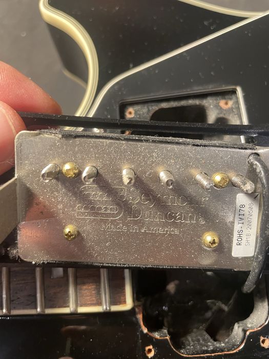 Epiphone Les Paul Custom Korea Sygnatura pickupy Gibson SeymourDuncan