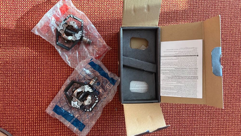 Pedais de encaixe Shimano Deore XT PM 8120 - Como novos