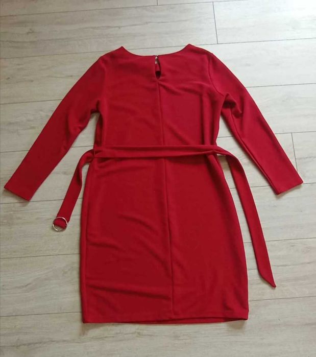 Sukienka Greenpoint 44 XXL bordowa