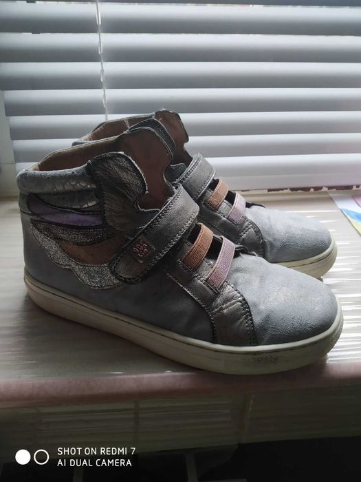 Ботинки детские кожаные Garvalin,33 размера.