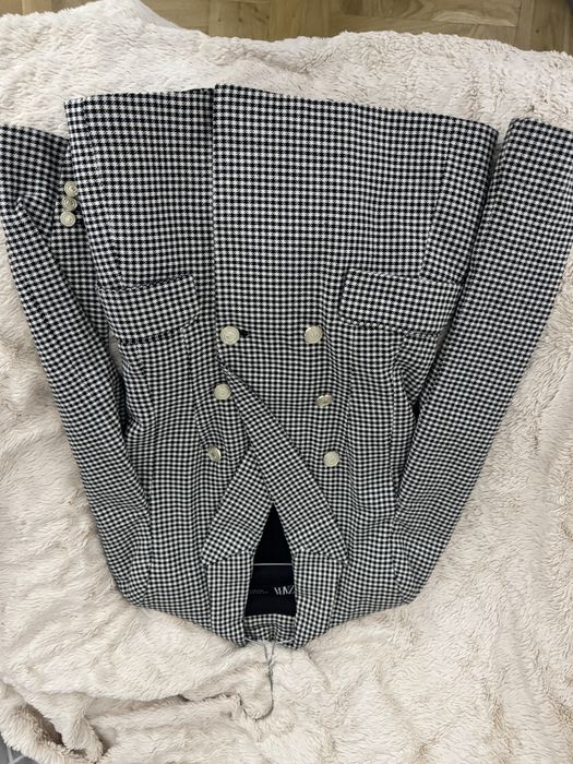 Піджак Zara в клітинчастому принті