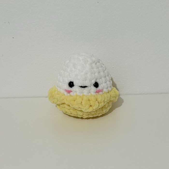 Peluche Crochet Banana