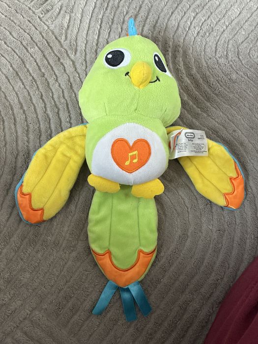 sher-Price Baby – pluszowy ptaszek / papuga (nie gra)