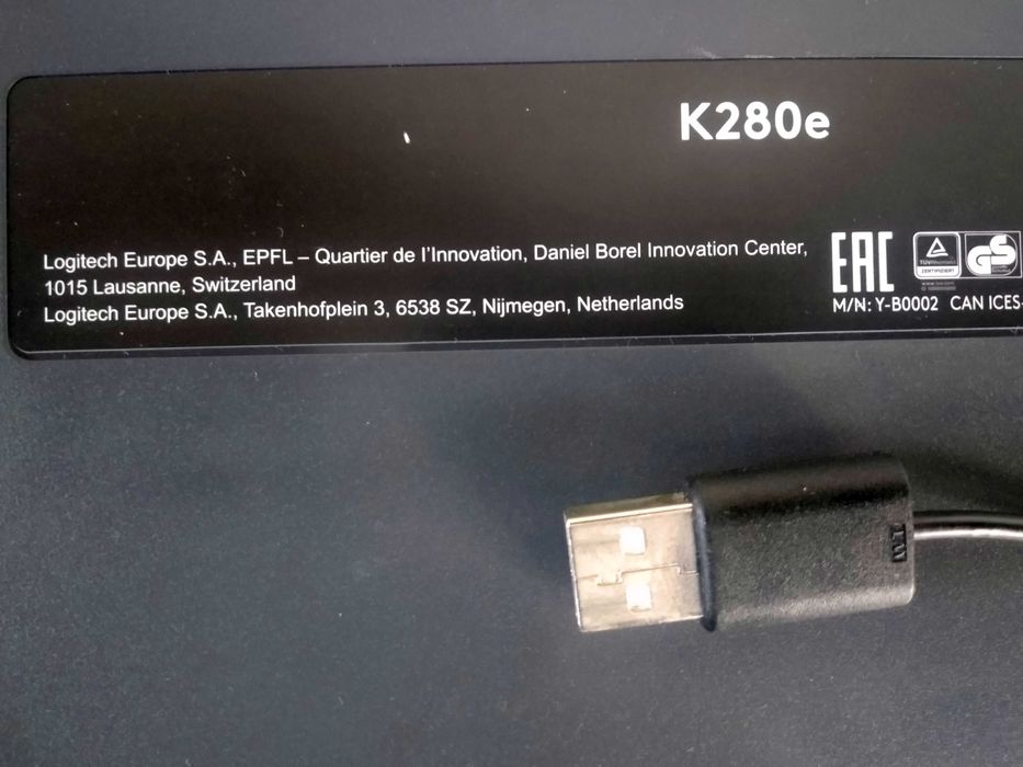 Клавіатура Logitech K280e – тиха та надійна