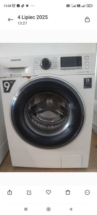 Pralka Samsung Eco bubble,wsad 9 kg