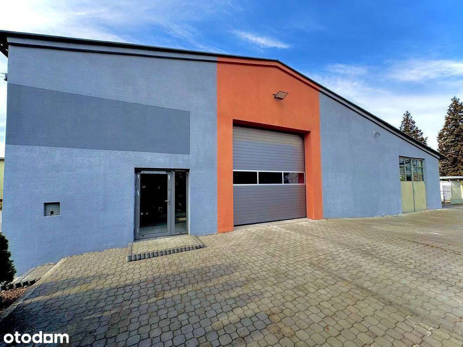 23000 netto Faktura  hala produkcyjno-magazynowa z zapleczem socjalnym