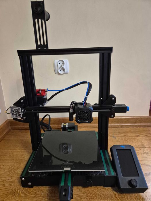 Drukarka 3D Creality Ender 3 v2 CR-Touch + dodatki