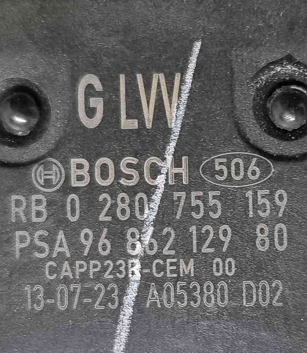 Pedal do Acelerador 9686212980 - PEUGEOT 508 SW I