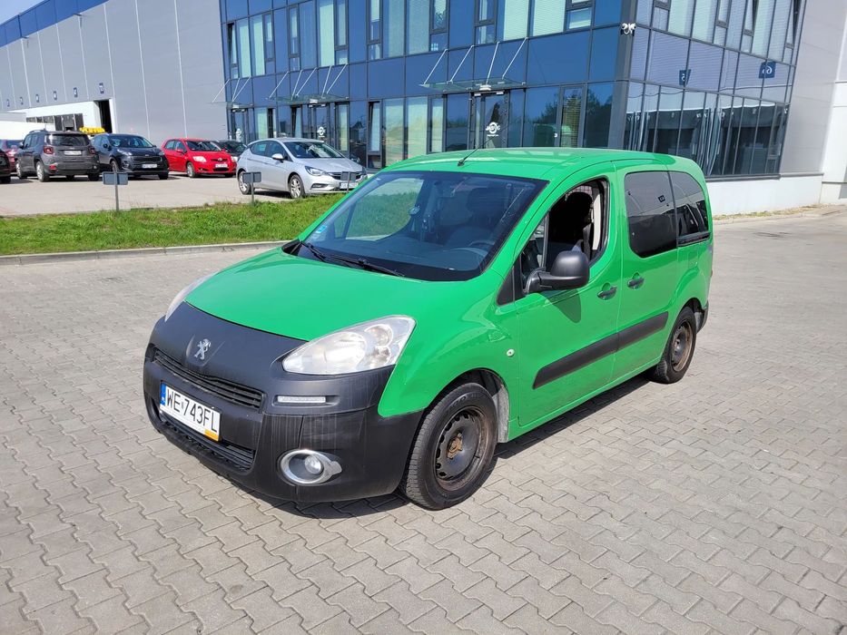 Peugeot Partner Peugeot Partner 1.6 HDI 90 KM, 5 miejsc, klima, Bluetooth, serwisowany