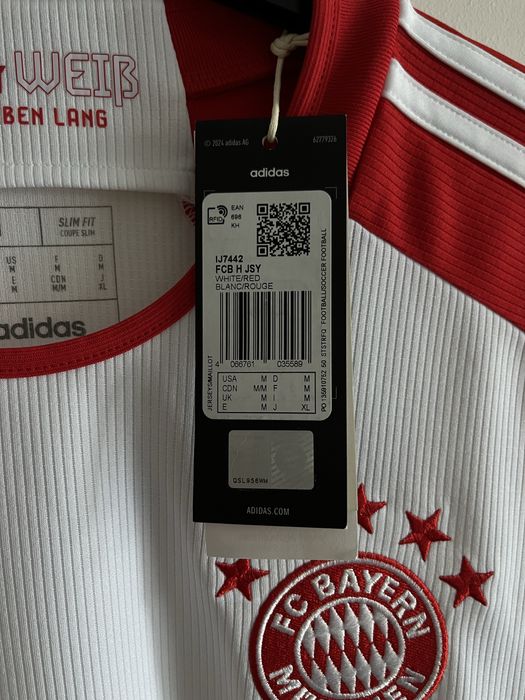 Adidas Bayern Munich 23/24 Home Kit