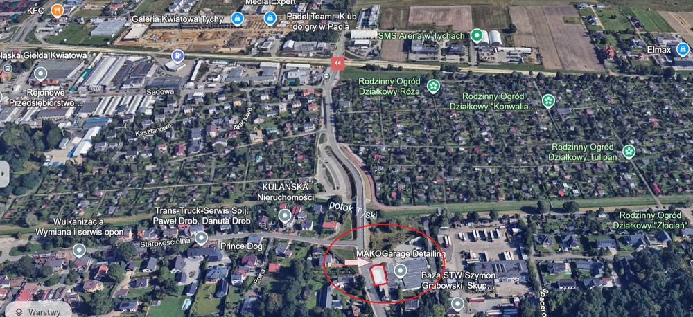 Wynajmę bezpośrednio wybrukowany plac/parking przy DK44. Idealny pod działalność – pohled 4
