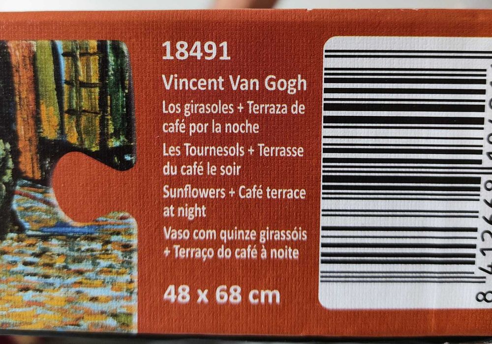 Puzzle Educa 2 x 1000 peças Van Gogh