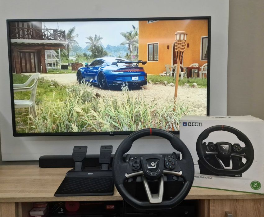 Okazja! Kierownica Hori Racing Overdrive + Pedały (PC/Xbox) | Dowóz Łódź
