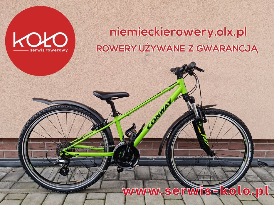 Rower górski MTB CONWAY koła 26 SHIMANO ALTUS aluminium okazja WYSYŁKA