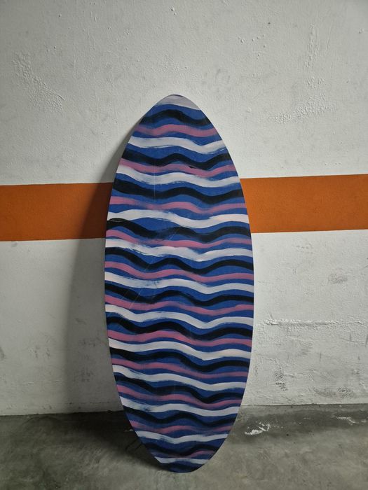 Prancha de skimboard fibra M