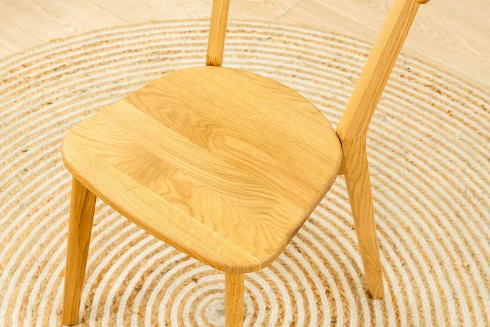 krzesło z litego drewna dębowego, drewniane krzesła, od ręki, Rabat