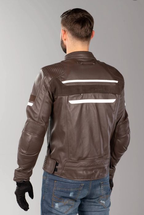 Casaco de pele Macna Rendum - Castanho