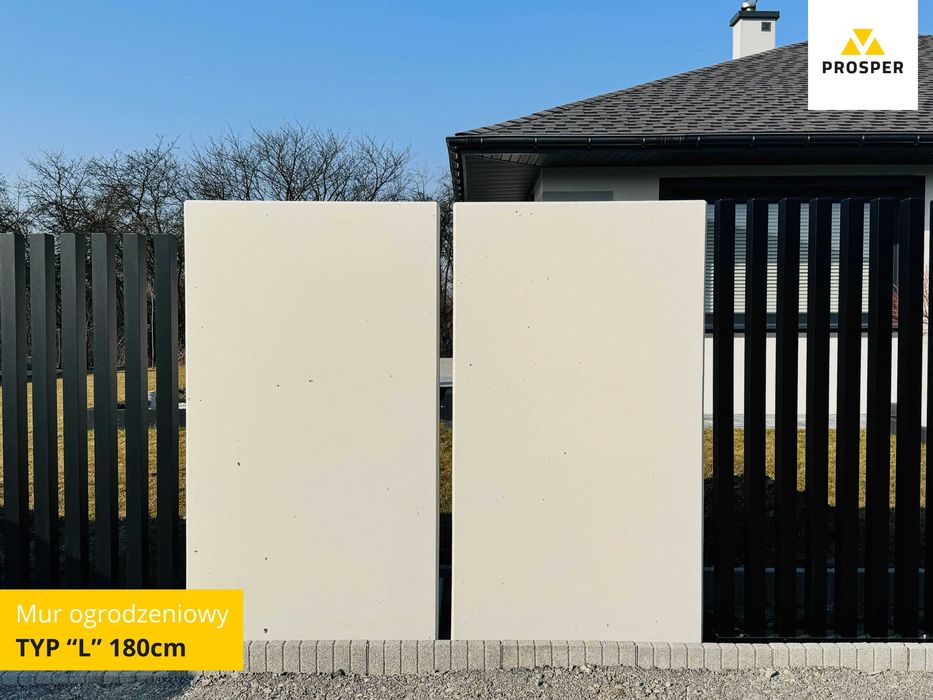Mur ogrodzeniowy L 180cm x 100cm x 70cm mury HIT