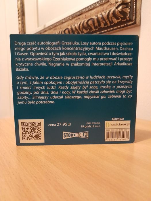 Stanisław Grzesiuk Pięć Lat Kacetu płyta CD