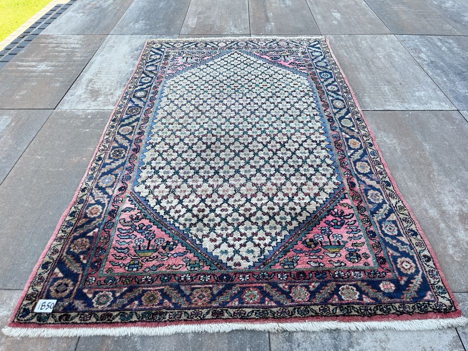 ORYGINALNY DYWAN HAMADAN Z IRANU  103×203 cm | Ręcznie tkany | Metka autentyczności | Perski klasyk