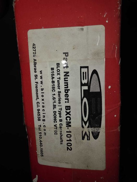 Vendo cames e molas blox B  Honda