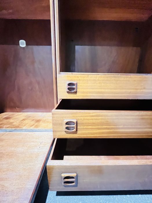 Estante Vintage Mid-Century - Estilo Retro anos60/70 - Madeira