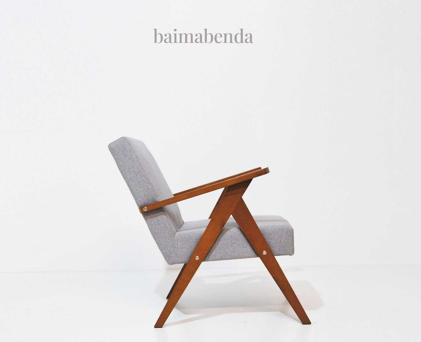 Cadeirão / Poltrona / Armchair / Retro Vintage / Estilo Nórdico