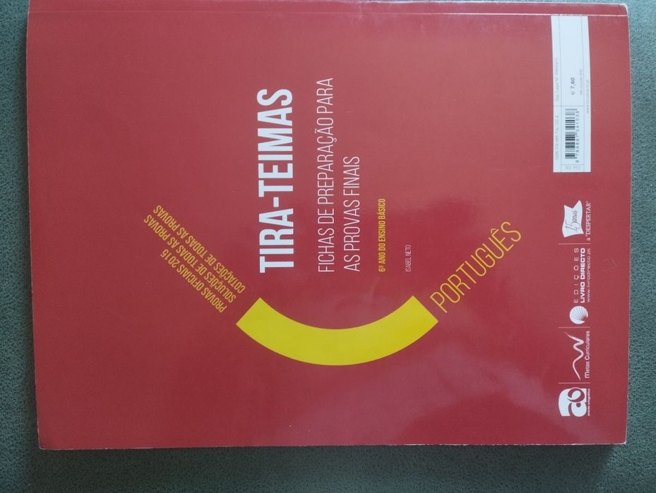 Tira - Teimas 6 Ano de Isabel Neto