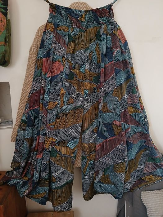 calça-saia estampada da Natura