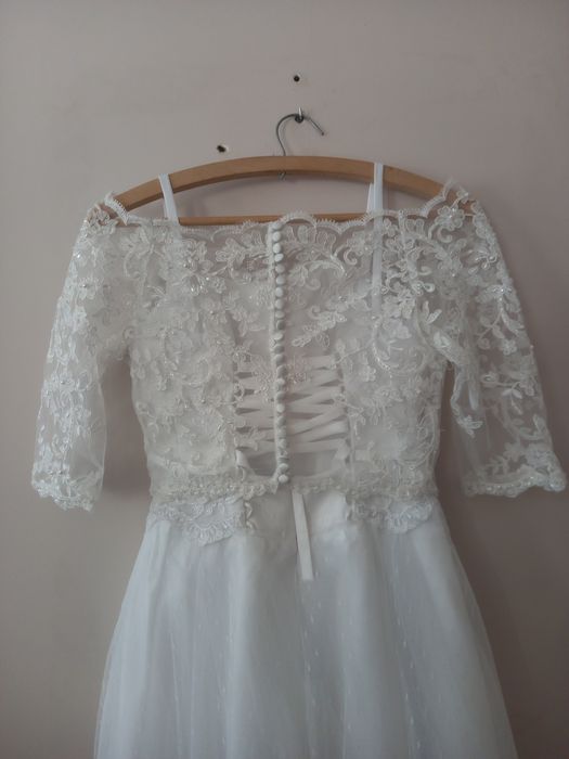 Suknia ślubna biała