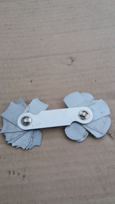 Набор щупов для замера радиусов