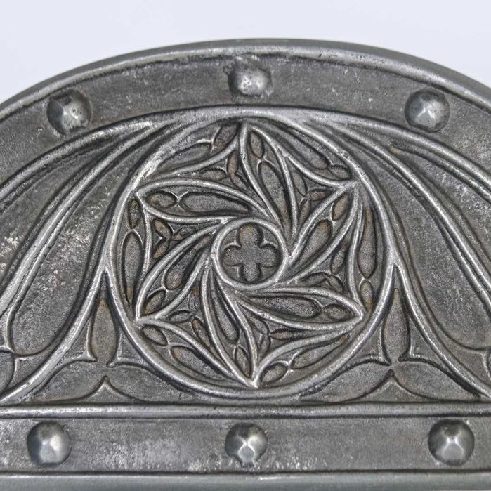 Espelho de mesa antigo em metal