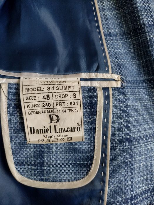 Garnitur chłopięcy- Daniel Lazzaro. roz. 48/M