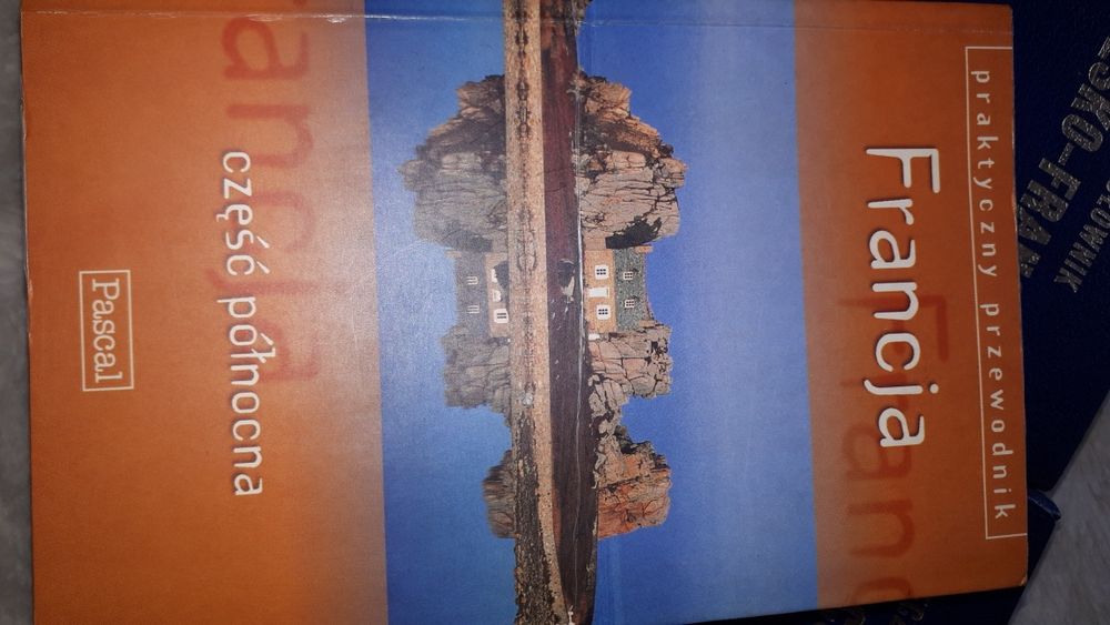 Francja - część północna i słowniki polsko - franc. i franc. - polski