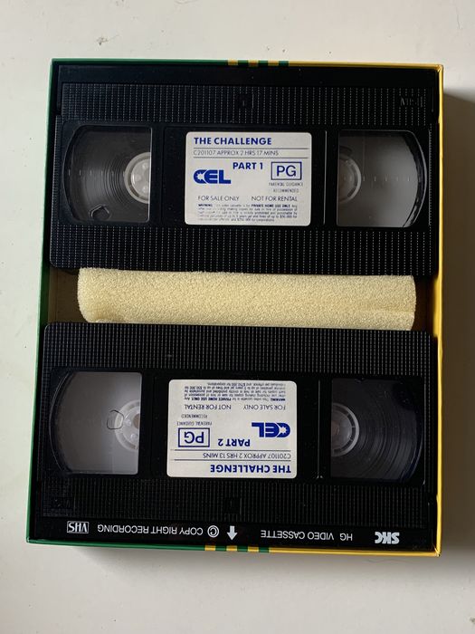 The Challenge vhs
