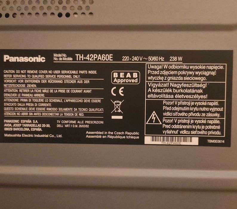 Продам телевізор Panasonic.