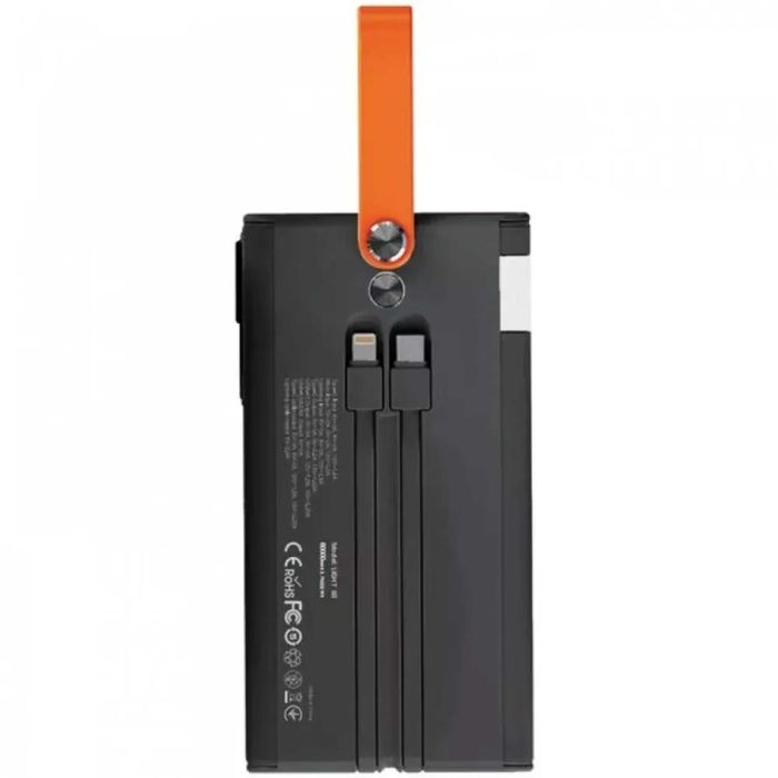 Повербанк Aroimac 60000 mAh | 22.5W Швидка зарядка | 4 USB + Ліхтарик