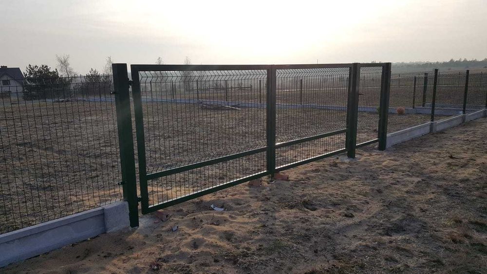 Montaż ogrodzeń I Panel I Gruba siatka I Solidne, najlepsze materiały