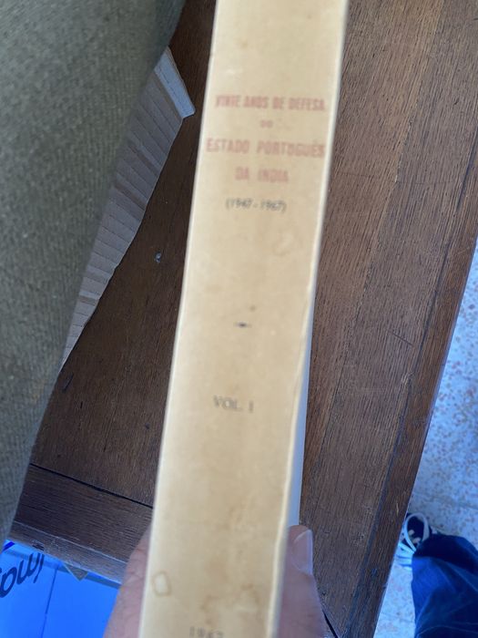 Vinte anos de defesa do Estado Português da Índia 4 volumes