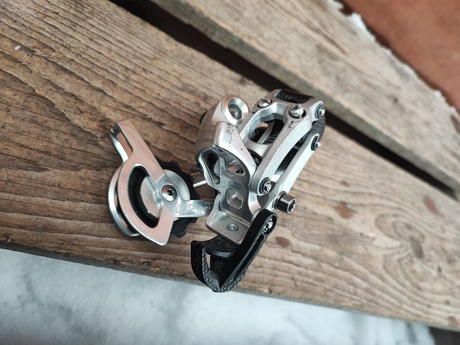 Tylna przerzutka rowerowa Sram X0 SRD ESP Carbon 9s Retro MTB XTR