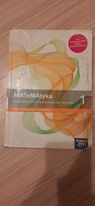 Matematyka 1 - podręcznik
