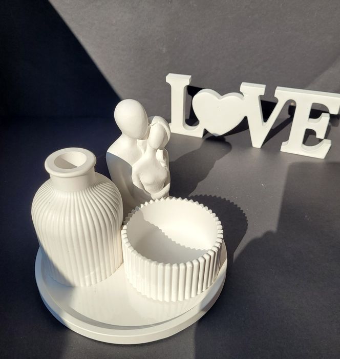 Zestaw gipsowy Para zakochanych