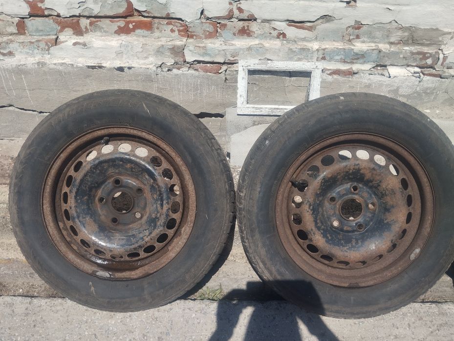 Колеса r15 5/112 оригінальні ковпаки ауді