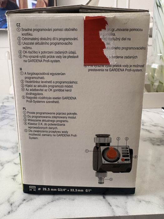 Sterownik nawadniania Gardena WT 1030