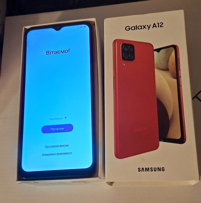 SAMSUNG  Galaxy A 12 В Хорошем Состоянии!