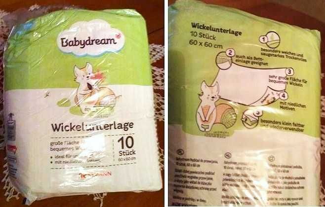 Пелюшки дитячі Babydream . Підгузки. Пеленальный коврик пеленки . Нові