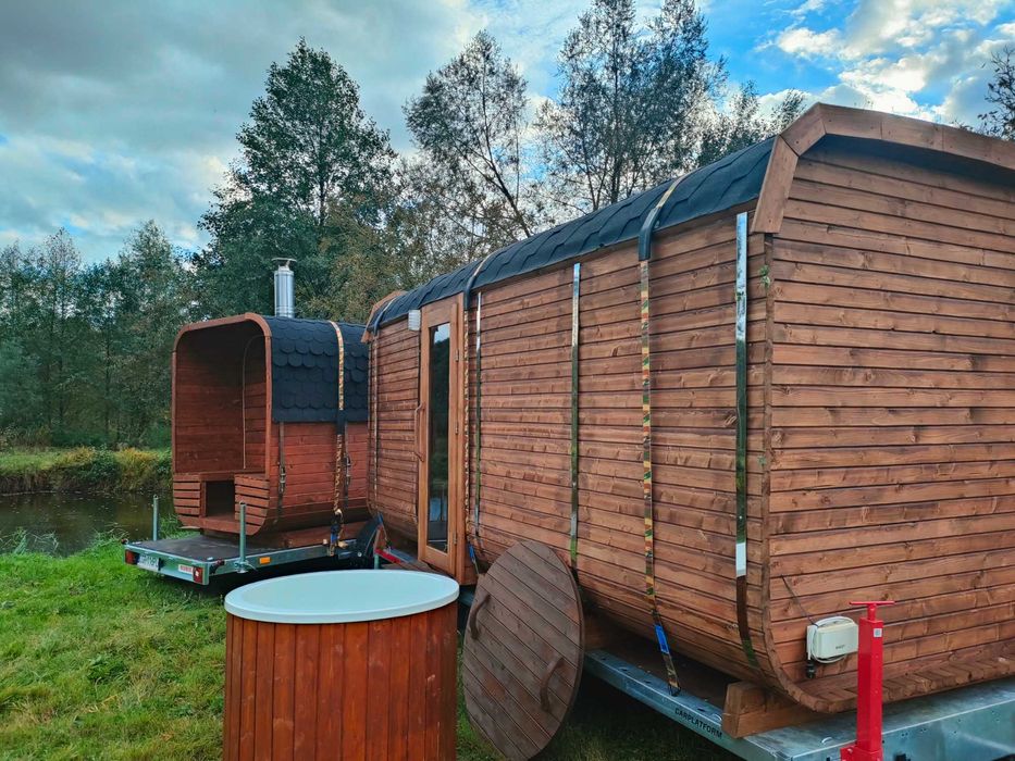 Wynajem Mobilnej Sauny + Jacuzzi