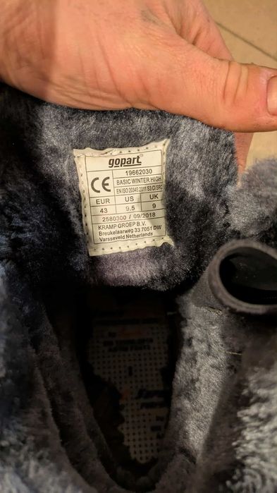 Buty zimowe ocieplane Go part