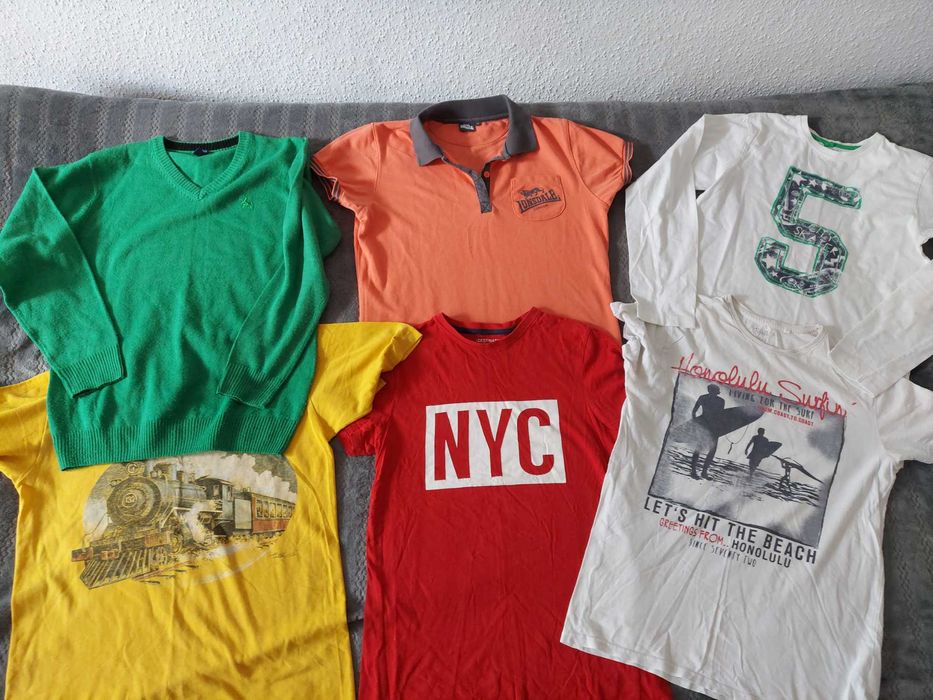 Różne kolorowe ubrania dla chłopaka 158/164 rozm