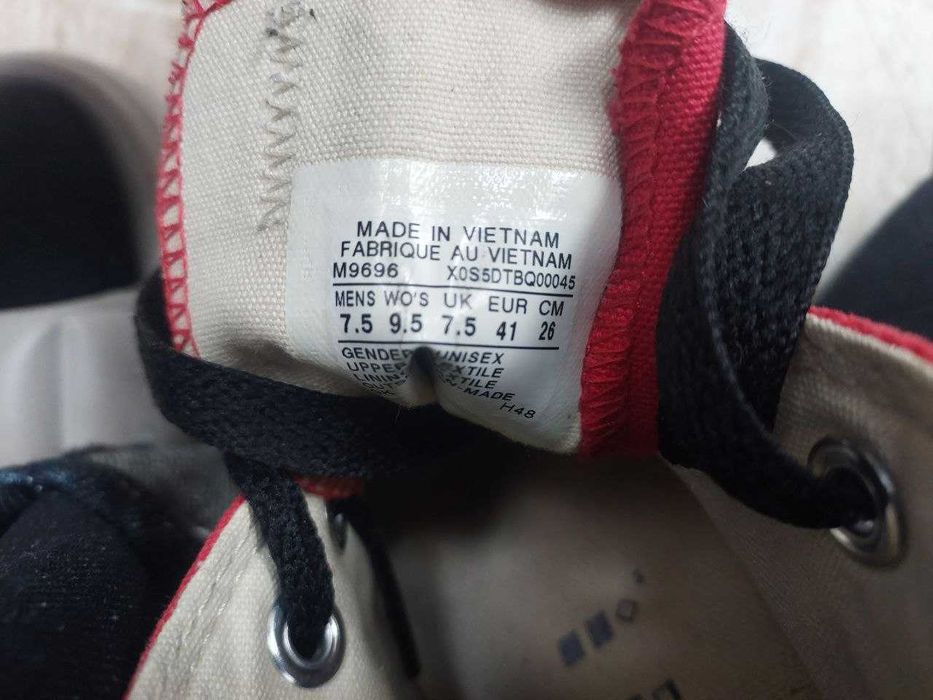 Converse червоні кеди конверси